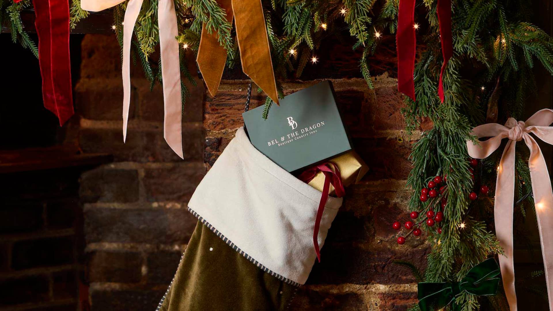Gift Card in Christmas Stocking
