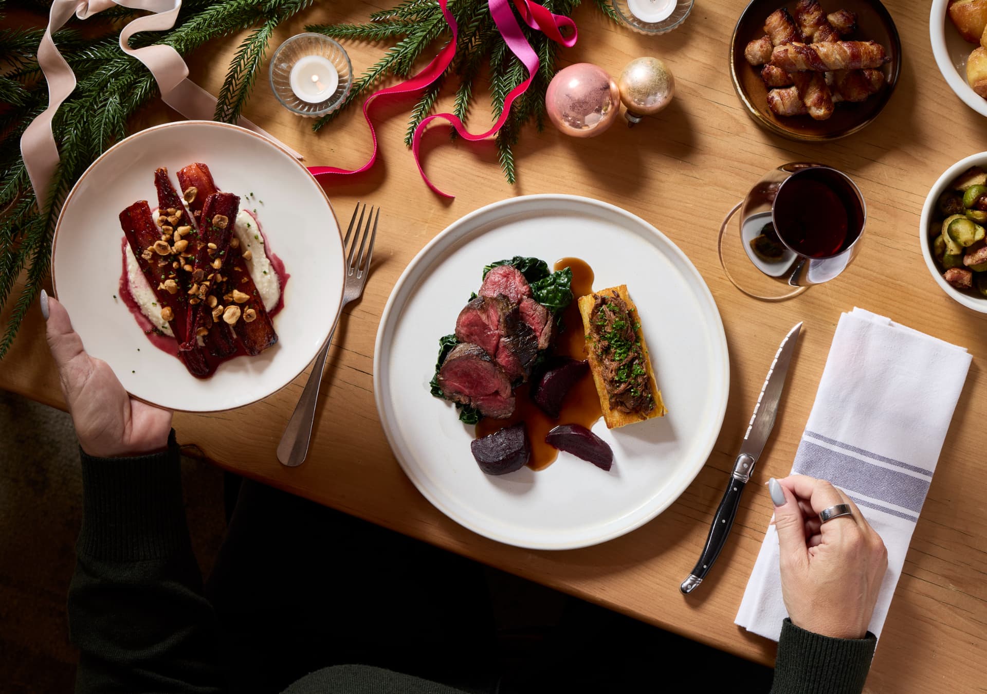 Christmas Dinner at Bel & The Dragon
